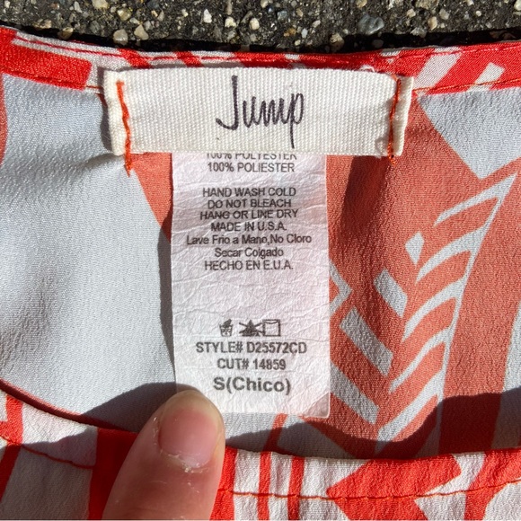 Orange Patterned Dress - Picture 2 of 2